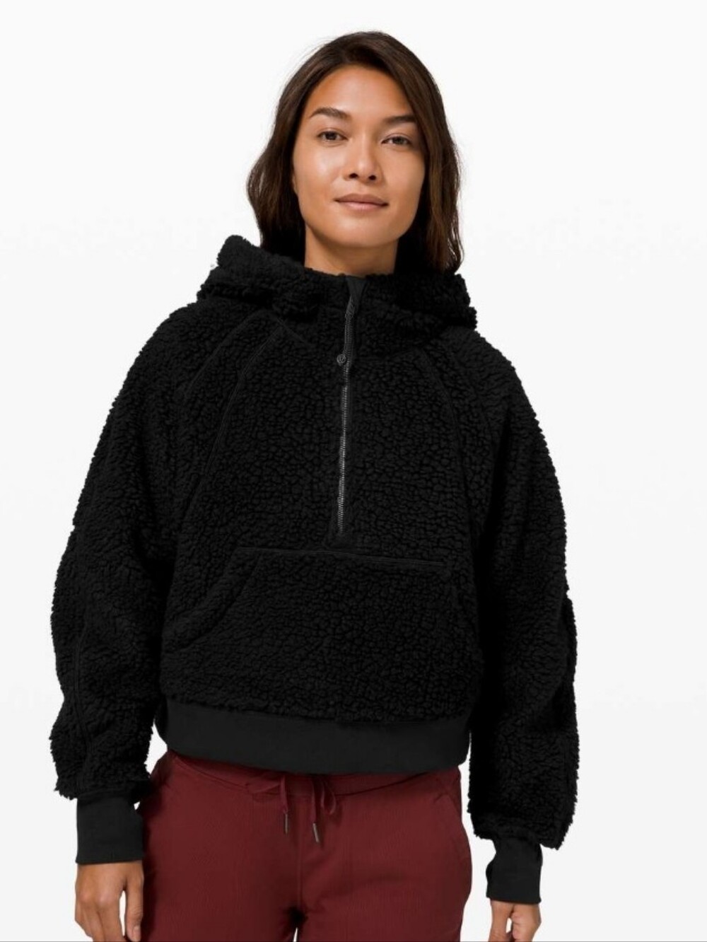 Lululemon Scuba Oversized Sherpa 1/2 Zip